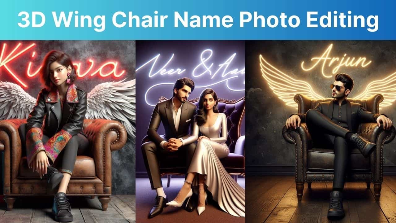 Wing Chair Photo Editing