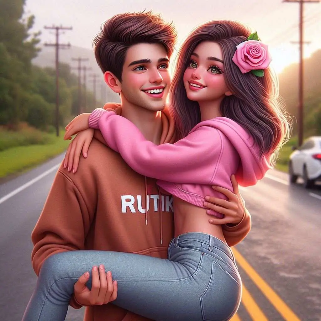 Couple Name AI Photo