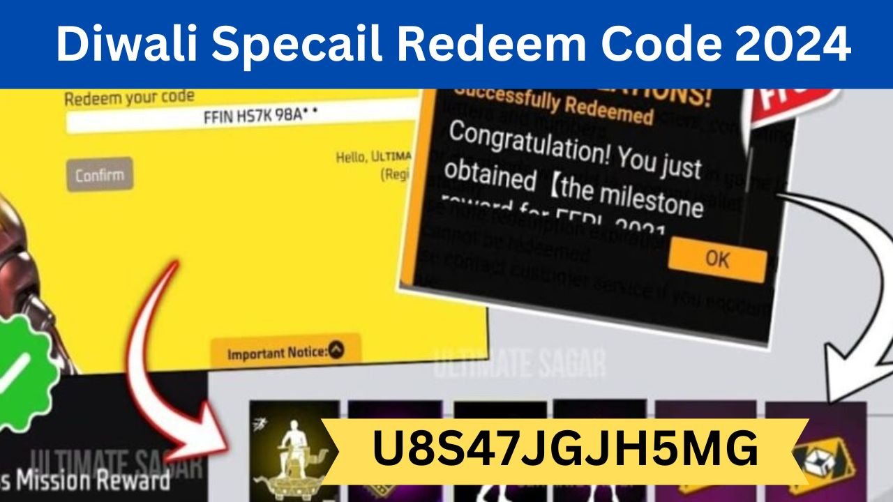 free fire diwali redeem code