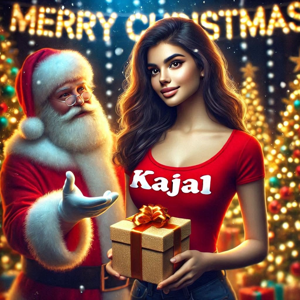 happy Christmas photo edit