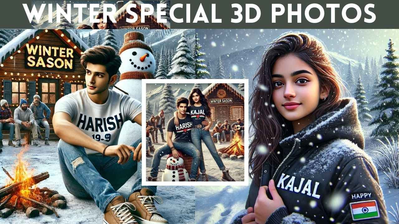 Winter Special 3D AI Photo Editing Prompts