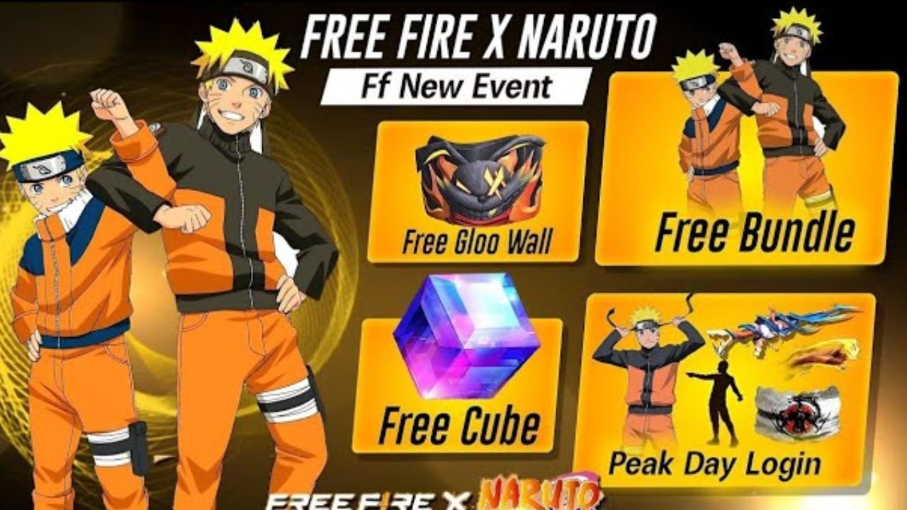 Free Fire Naruto Event Free Rewards