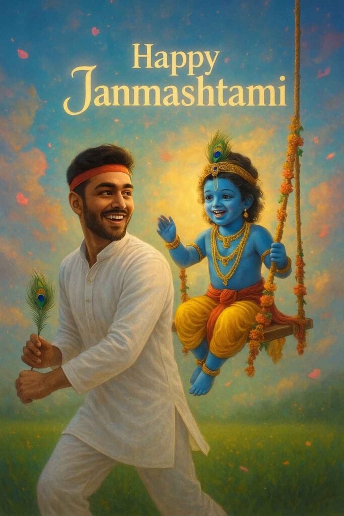 Janmashtami prompt