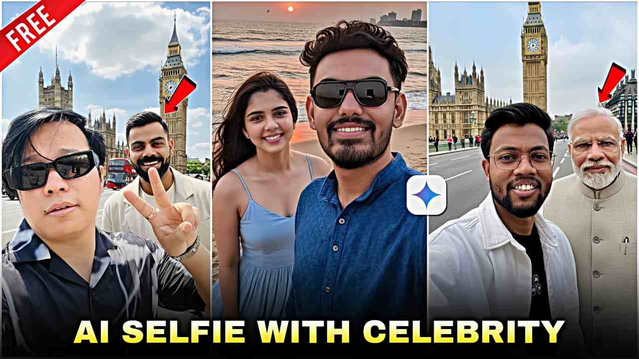 ai selfie with celebrity