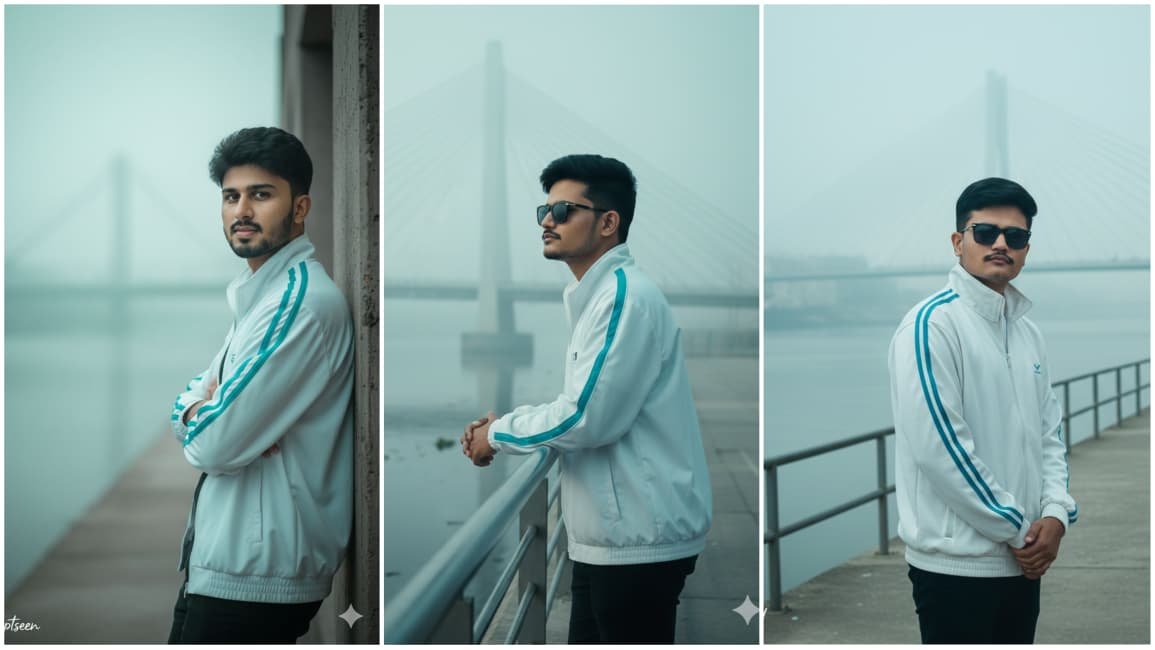 Winter Fog Mood Stylish Photo Editing Prompts