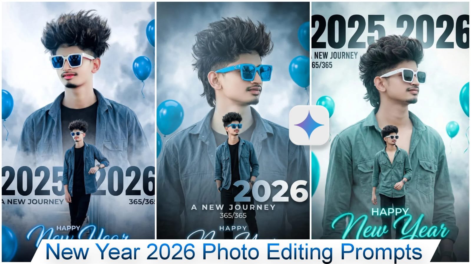 Happy New Year 2026 Gemini Photo Editing Prompts